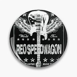 Art Reo Speedwagon Pin
