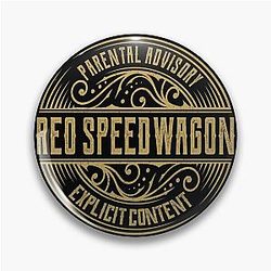 Art of Reo Speedwagon Pin