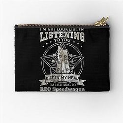 Art Reo Speedwagon Zipper Pouch