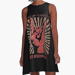 Art Reo Speedwagon A-Line Dress