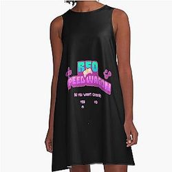 Art Reo Speedwagon A Line Dress