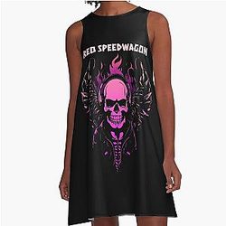 Art Reo Speedwagon A-Line Dress