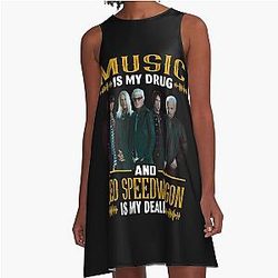 Art Reo Speedwagon A-Line Dress