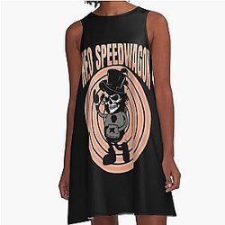 Art Reo Speedwagon A-Line Dress