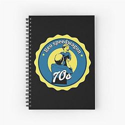 Art Reo Speedwagon Spiral Notebook