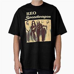 Art Reo Speedwagon Oversized T-Shirt