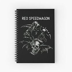 Art Reo Speedwagon Spiral Notebook