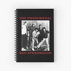 Art Reo Speedwagon Spiral Notebook