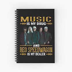 Reo Speedwagon Spiral Notebook