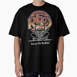 Art Reo Speedwagon Oversized T-Shirt
