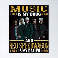 Art Reo Speedwagon Poster