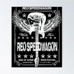 Art Reo Speedwagon Poster