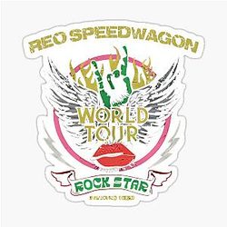 Art Reo Speedwagon Sticker