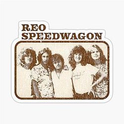 Art Reo Speedwagon Sticker