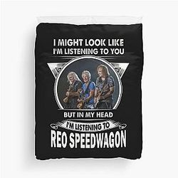 Art Reo Speedwagon Duvet Cover