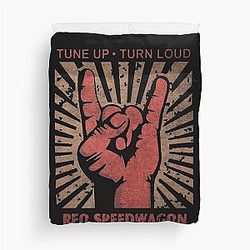Art Reo Speedwagon Duvet Cover