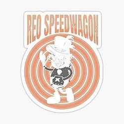 Art Reo Speedwagon Sticker
