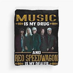 Art Reo Speedwagon Duvet Cover