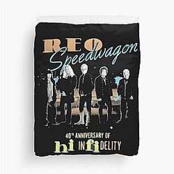 Art Reo Speedwagon Duvet Cover