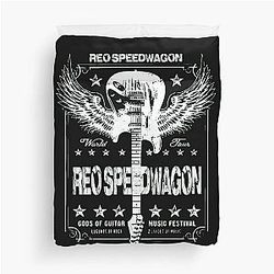 Reo Speedwagon Art Duvet Cover