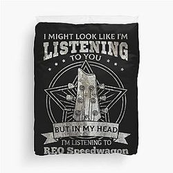 Art Reo Speedwagon Duvet Cover