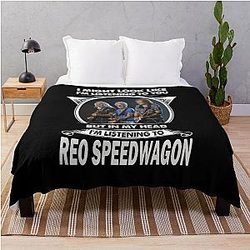 Art Reo Speedwagon Throw Blanket