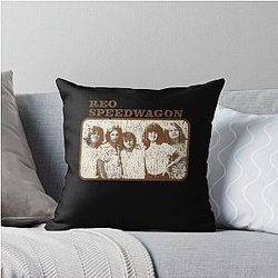 Art Reo Speedwagon Throw Pillow