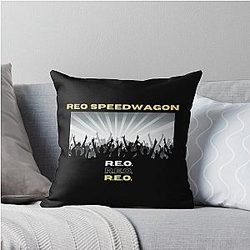 Art Throw Pillow by Reo Speedwagon
