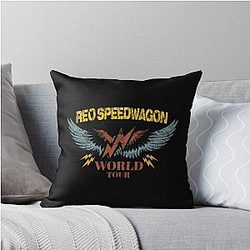 Art Reo Speedwagon Throw Pillow