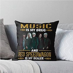 Art Reo Speedwagon Throw Pillow