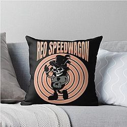 Art Reo Speedwagon Throw Pillow