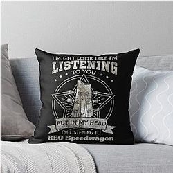 Art Reo Speedwagon Throw Pillow