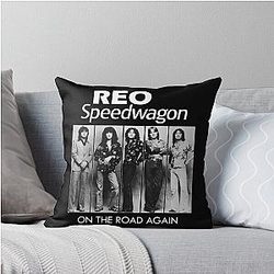 Art- Reo Speedwagon Throw Pillow