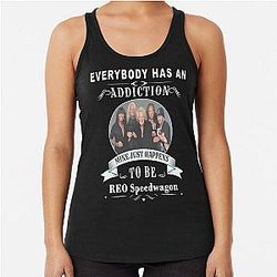 Art Reo Speedwagon Racerback Tank Top