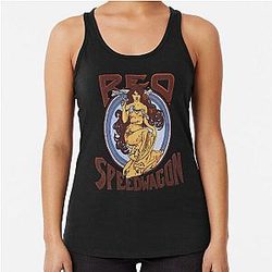 Art Reo Speedwagon Racerback Tank Top