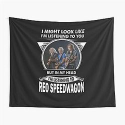 Art Reo Speedwagon Tapestry