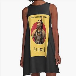 Spirit Reservation Dogs A-Line Dress