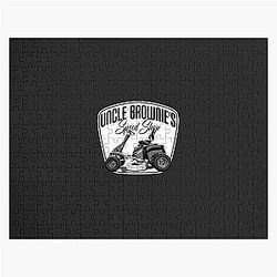Uncle Brownies Speed Shop (Reservation Dogs Tribute Design) Jigsaw Puzzle