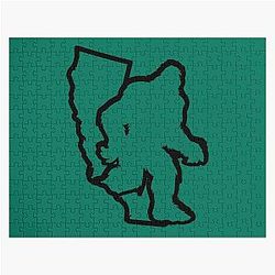 Cali Squatch Cheese from Reservation Dogs Inspired Design Jigsaw Puzzle