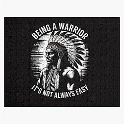 Reservation Dogs Spirit Being a Warrior Jigsaw Puzzle