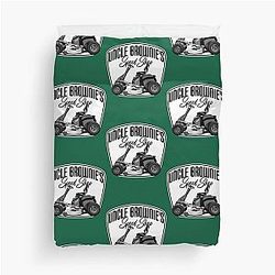 Uncle Brownies Speed Shop  Tribute Design Duvet Cover