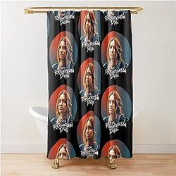 cheese reservation dogs Shower Curtain
