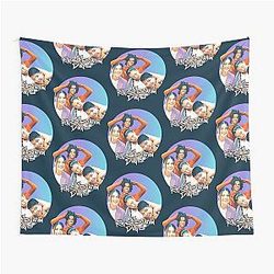 Cheese Reservation Dogs Tapestry