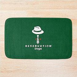 Public Figure Cheese Aboriginal Native Skoden Reservation Dogs Retro Bath Mat