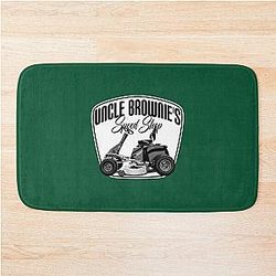 Uncle Brownies Speed Shop (Reservation Dogs Tribute Design) Bath Mat