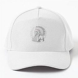 Reservation Dogs, a being warrior, not easy wearing a baseball cap.
