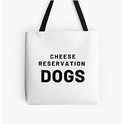 Cheese Dogs All Over Print Tote Bag