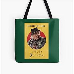 Uncle Brownie Reservation Dogs All Over Print Tote Bag