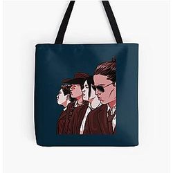 Cheese Reservation Dogs All Over Print Tote Bag