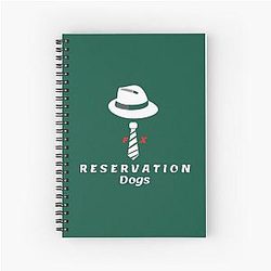 Public Figure Aboriginal Native Reservation Dogs Spiral Notebook